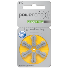 Power One Mercury Free Batteries size 10 