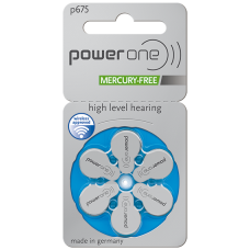 Power One Mercury Free Batteries size 675 